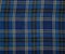 Deep Blue-Black Famous Maker Cotton Plaid Double Gauze Woven Fabric By the Yard